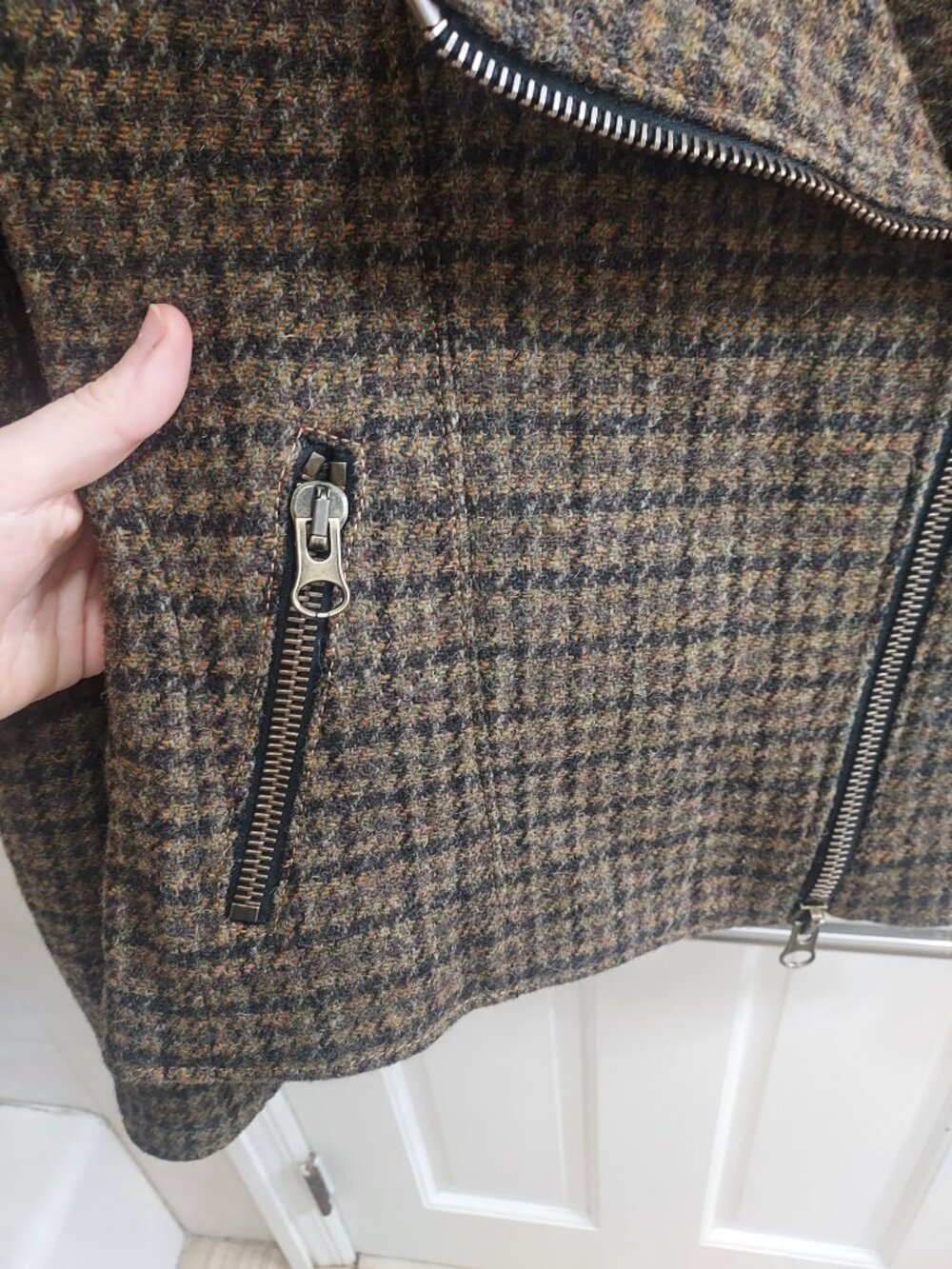 Lena Hoschek Riot Wool Biker Jacket Riot Jacket - Picture 4 of 8